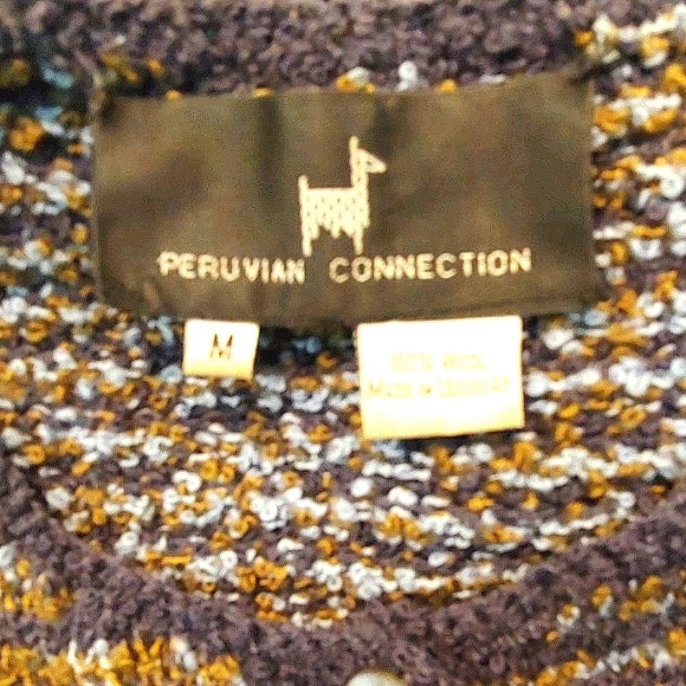 Peruvian Connection 100% Wool Sweater - image 3